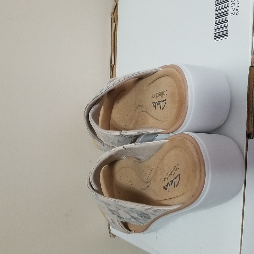 Clark Jillian Gem Slide Sandals sz 6.5 - Picture 4 of 5